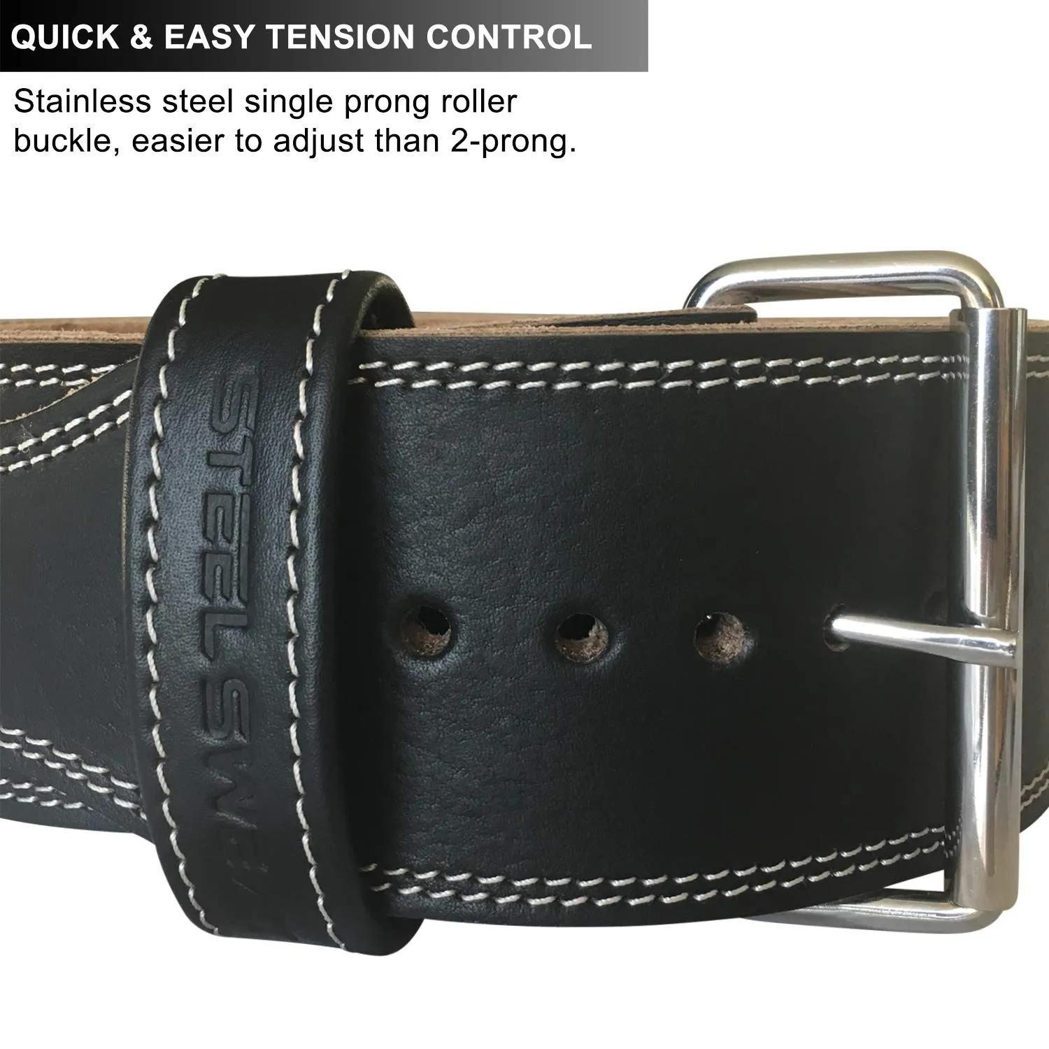 10MM TEXUS Leather Belt