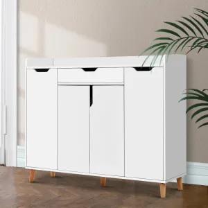 Adjustable Shoe Cabinet with Drawer, Stores 26 Pairs - Artiss