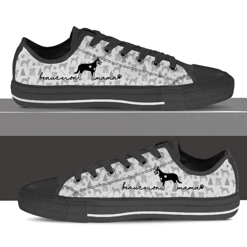 Beauceron Low Top Shoes, Dog Printed Shoes, Canvas Shoes For Men, Women