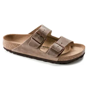 BIRKENSTOCK ARIZONA CLASSIC FOOTBED SANDAL - TOBACCO OILED LEATHER