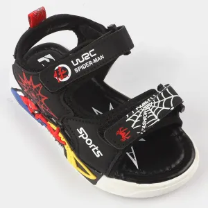 Boys Sandals R-13-BLACK