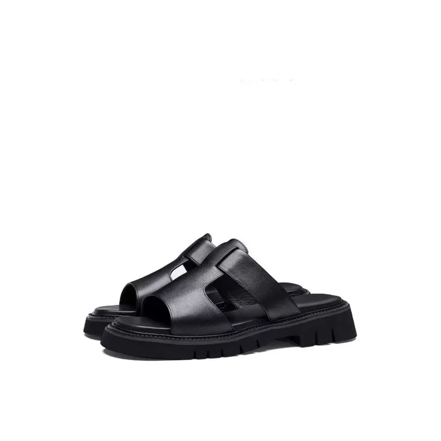 ChicPeep Luxe Leather Business Sandals