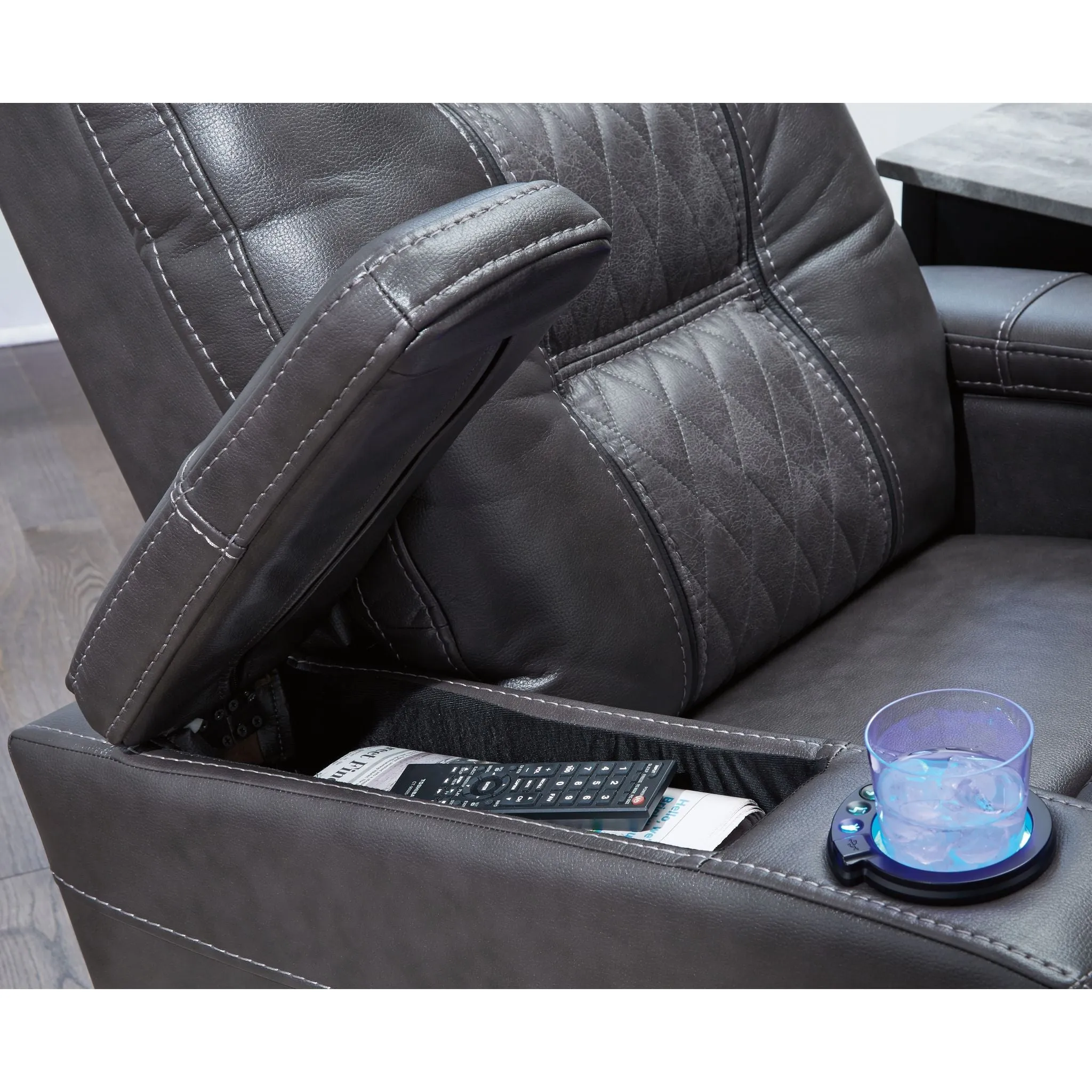 Composer Power Recliner with Adjustable Headrest