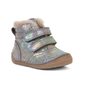 Froddo Boy's and Girl's Paix Winter Ankle Boots - Silver