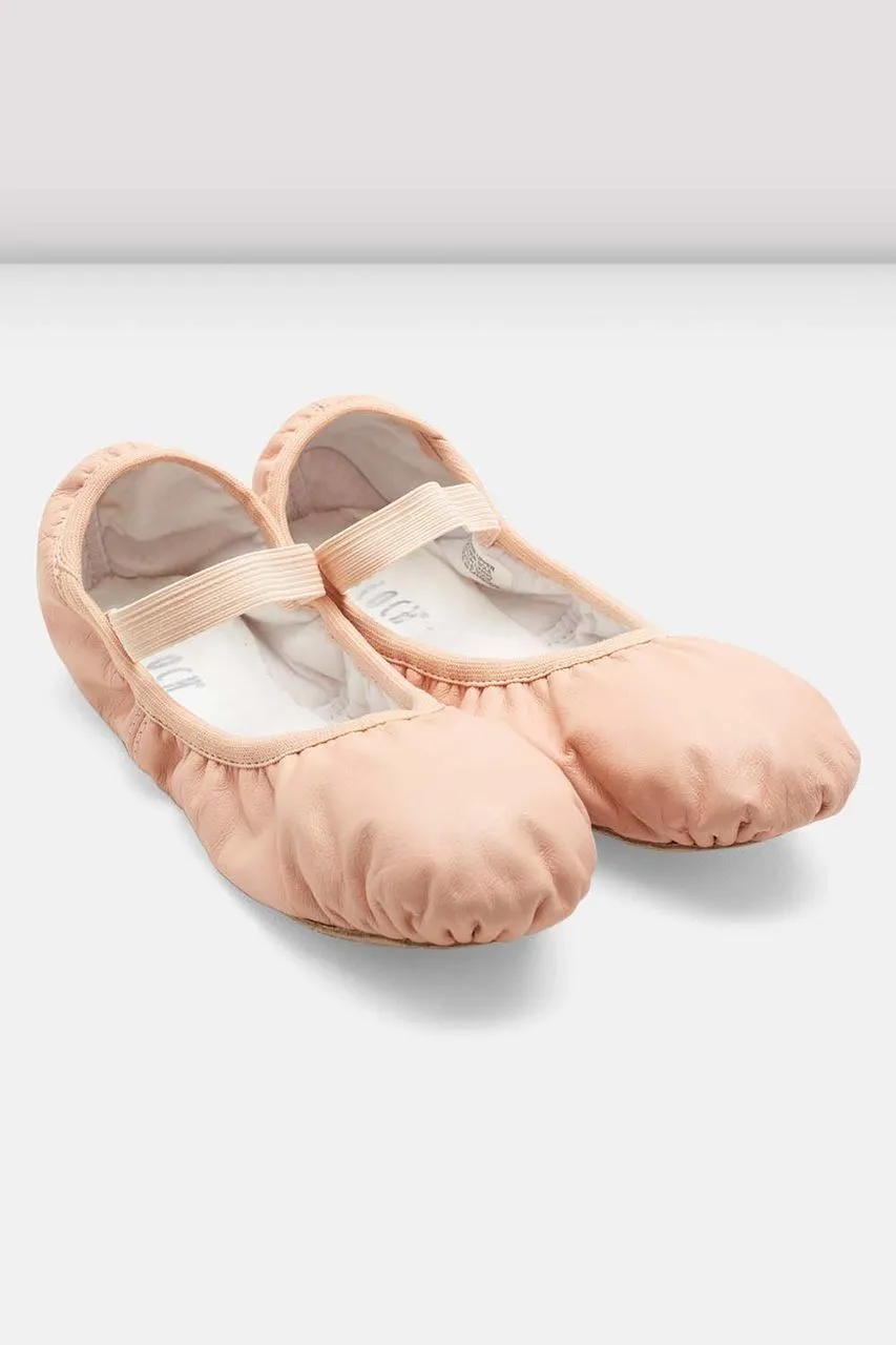 Girls Giselle Leather Ballet Shoes