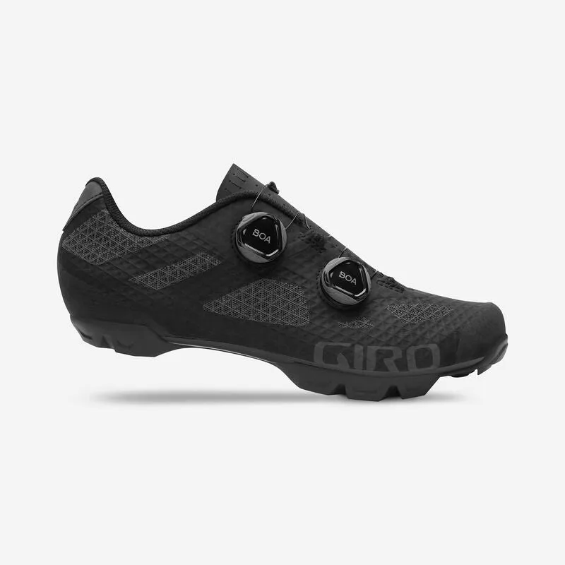 Giro Sector Bicycle Shoes Black/Dark Shadow 2023 44.5