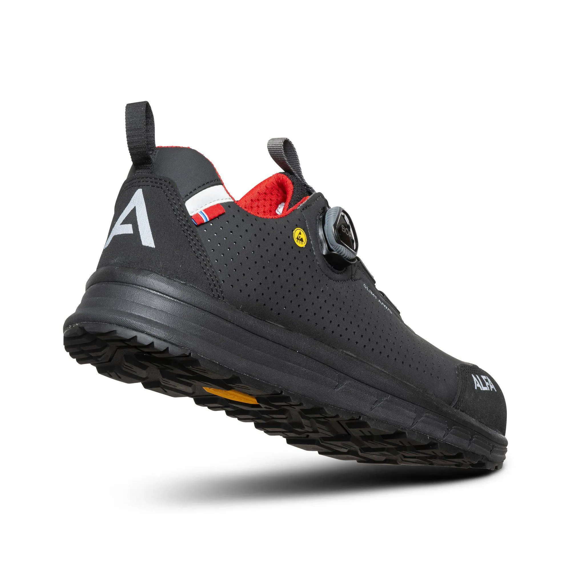 Glimt AWS - Safety shoes - BLACK