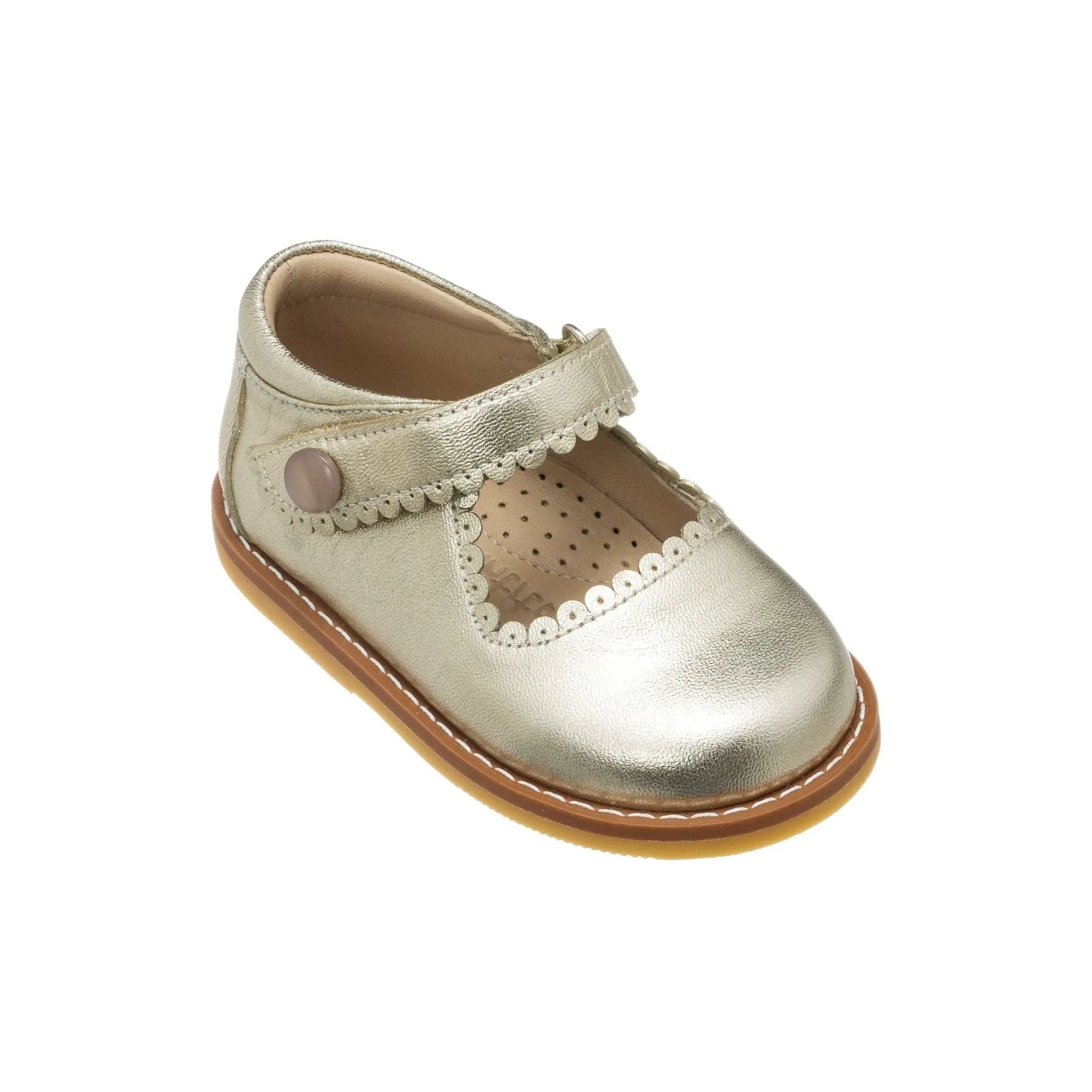 Mary Jane Toddler Metallic Gold