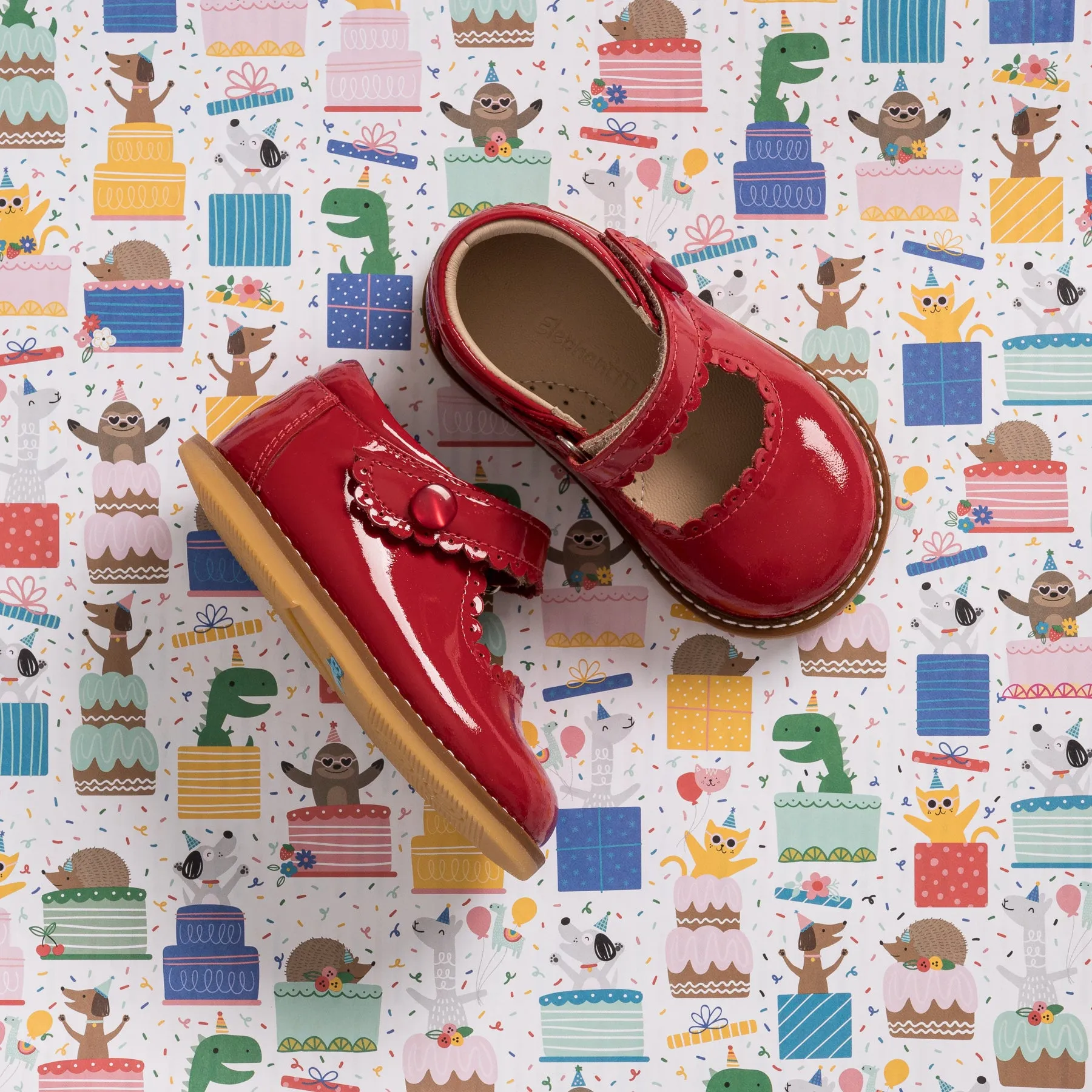 Mary Jane Toddler Patent Red