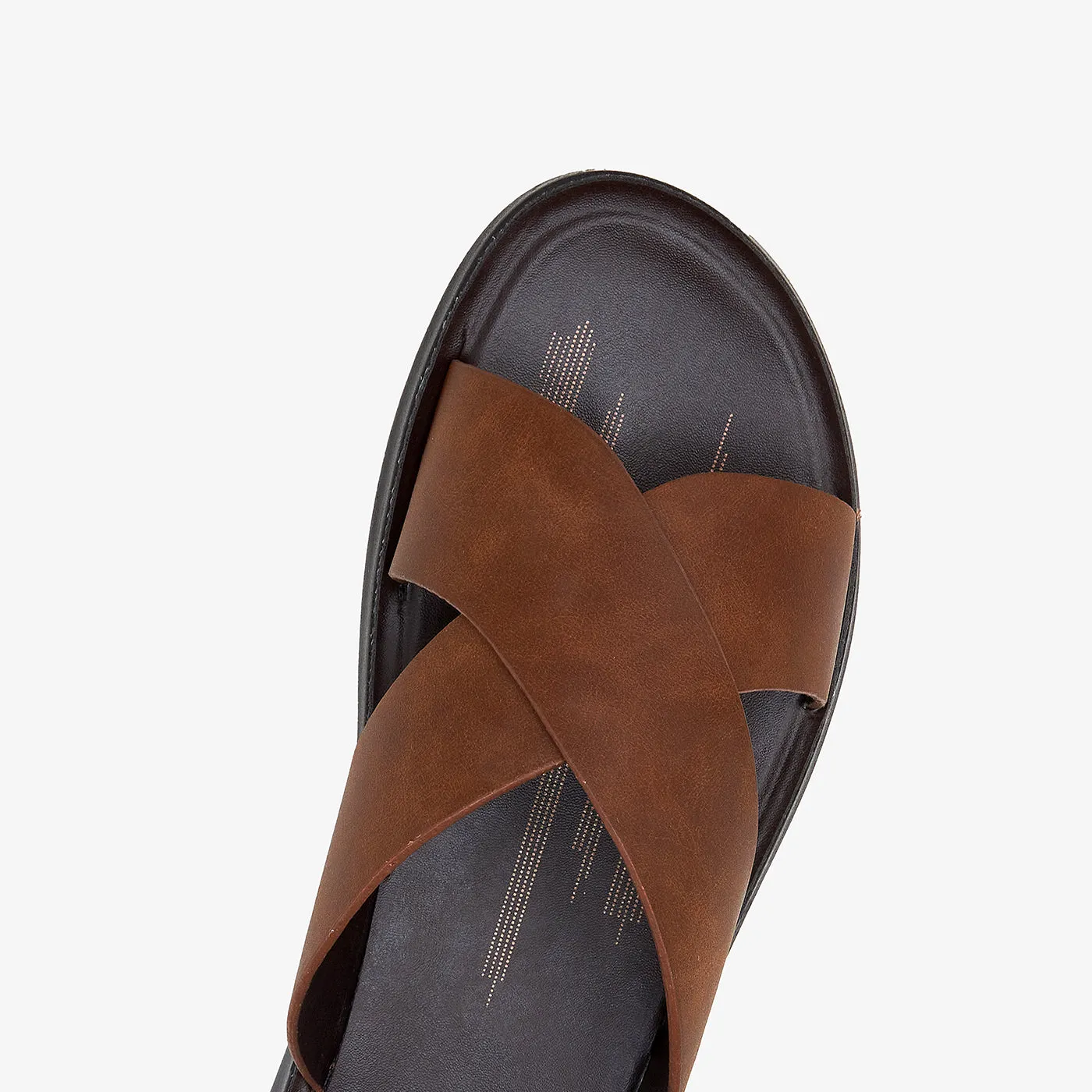 Men's Classic Round Toe Chappals