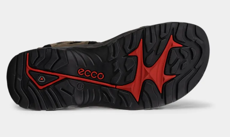 Men's Ecco Yucatan Sandal 06956456396 Color:  Tarmac/Moon Rock