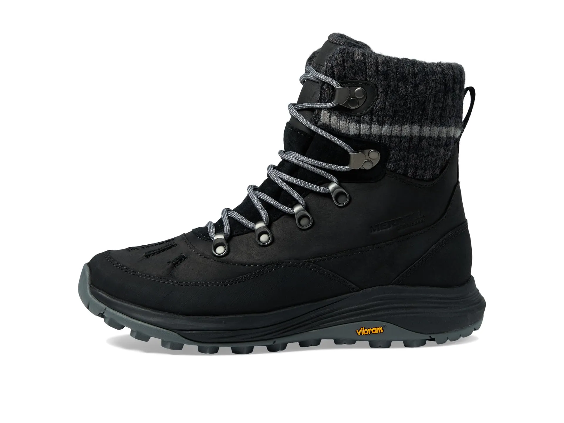 Merrell Siren 4 Thermo Mid Zip Waterproof Boots, Black