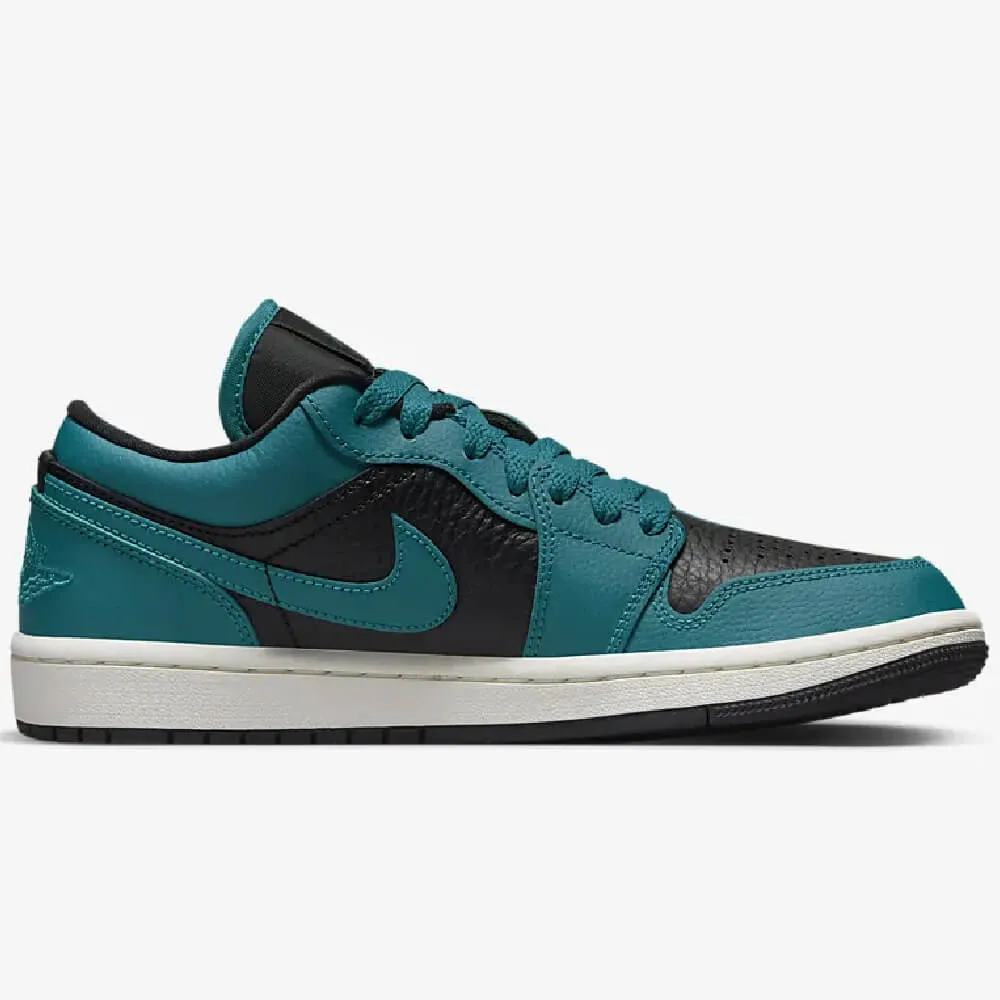 Nike Air Jordan 1 Low SE sneakers, black/green