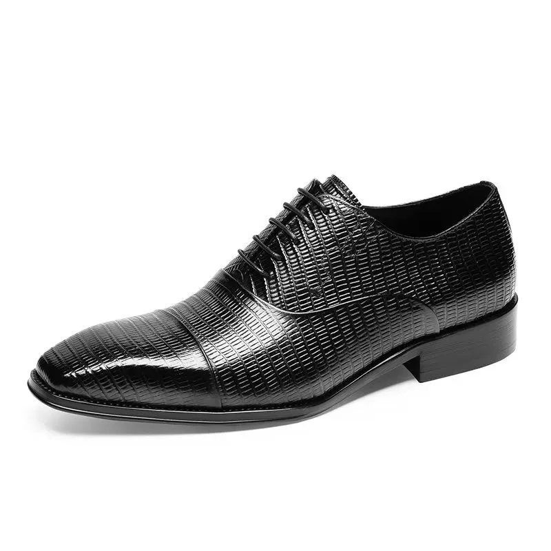 Opulent Exotica Oxford Dress Shoes