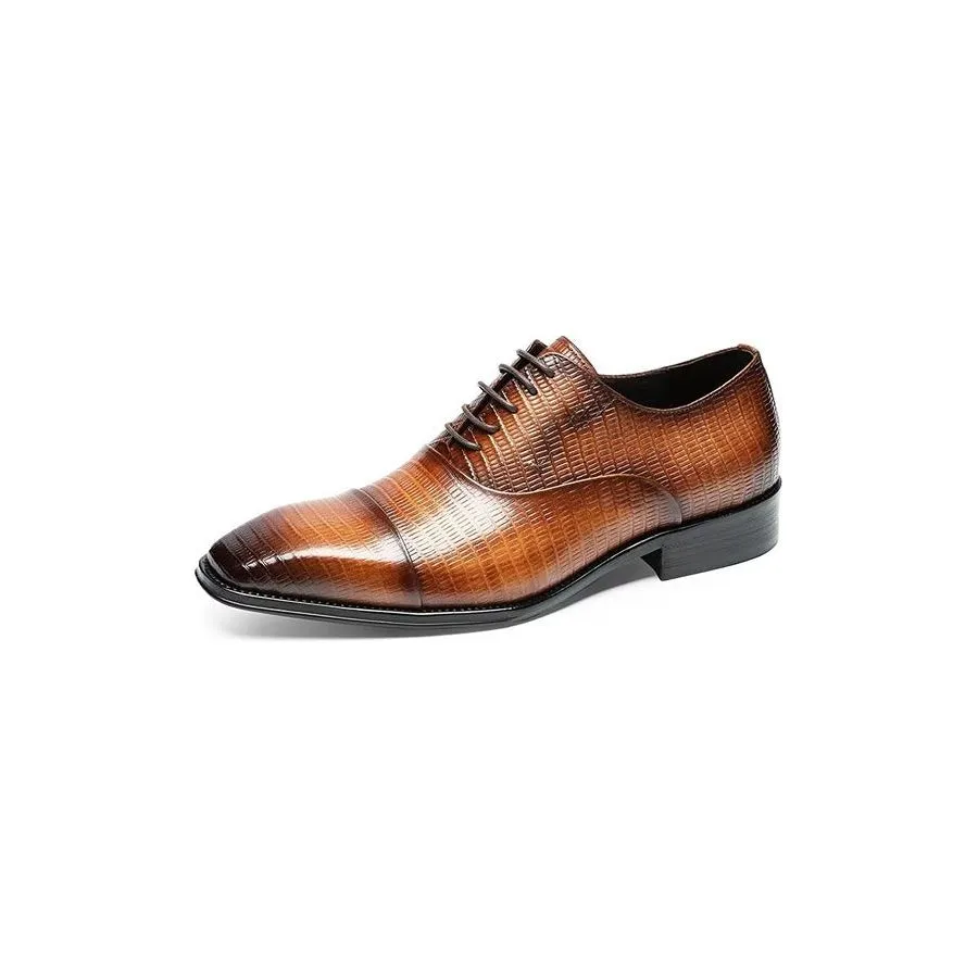 Opulent Exotica Oxford Dress Shoes