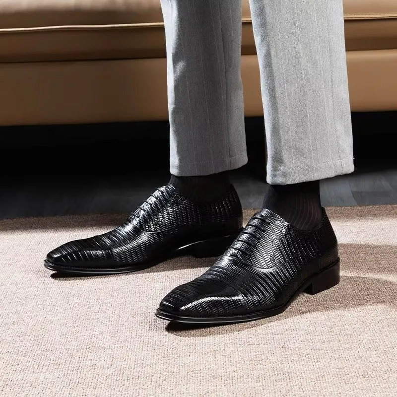 Opulent Exotica Oxford Dress Shoes