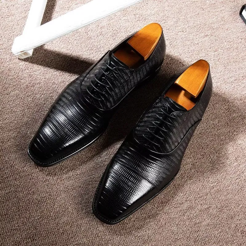 Opulent Exotica Oxford Dress Shoes