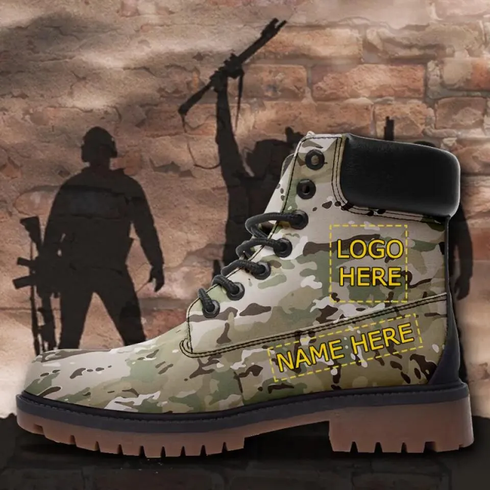 Personalized Corporate Gifts, Custom Company Promo Gifts Custom Classic all season boots, Personalized tactical boots, TB-B09100