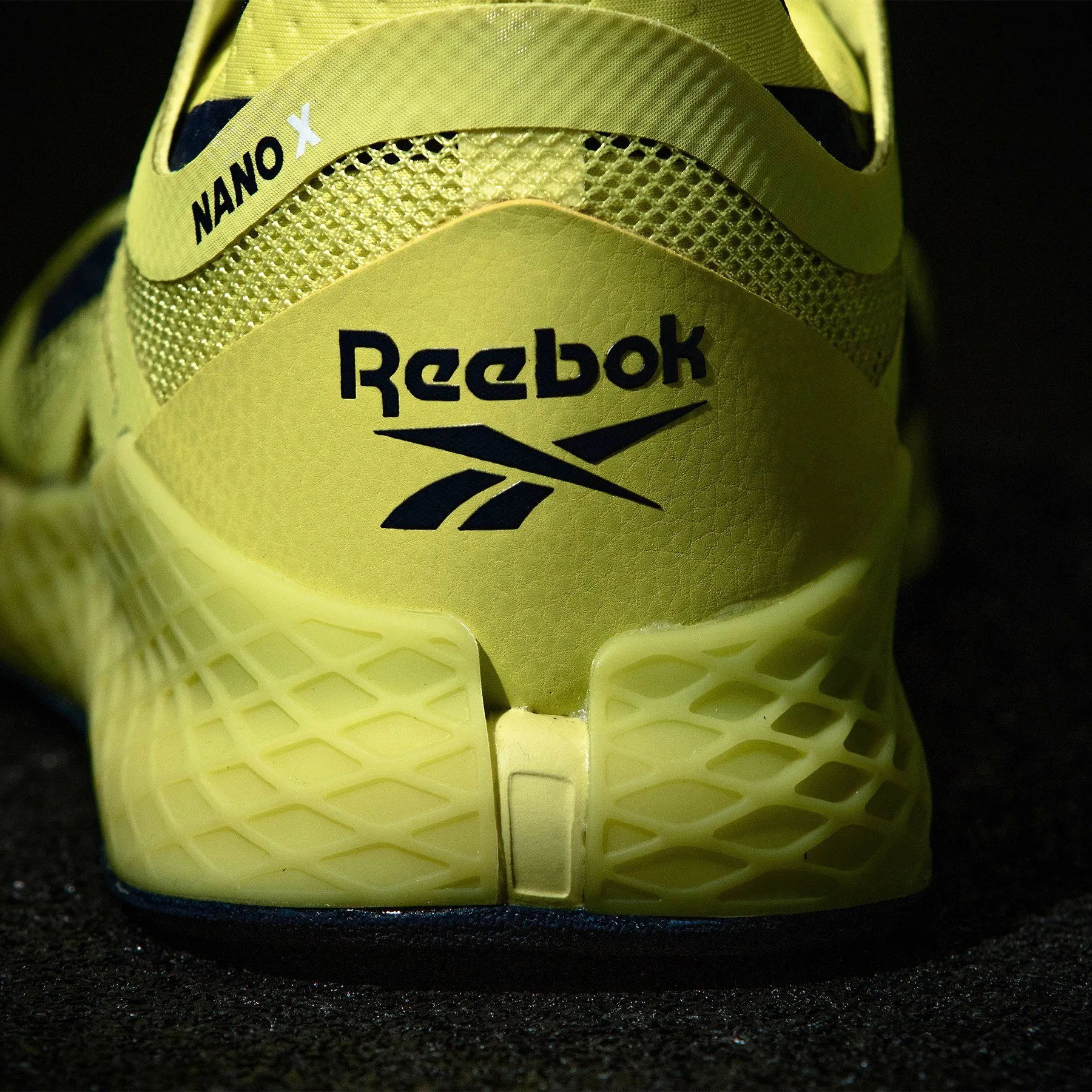 Reebok - Nano X - Men's - Chartreuse/Vector Navy/White