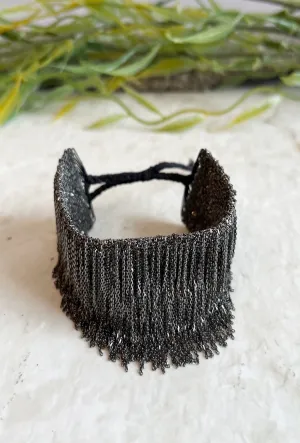 Reese Sterling Fringe Bracelet