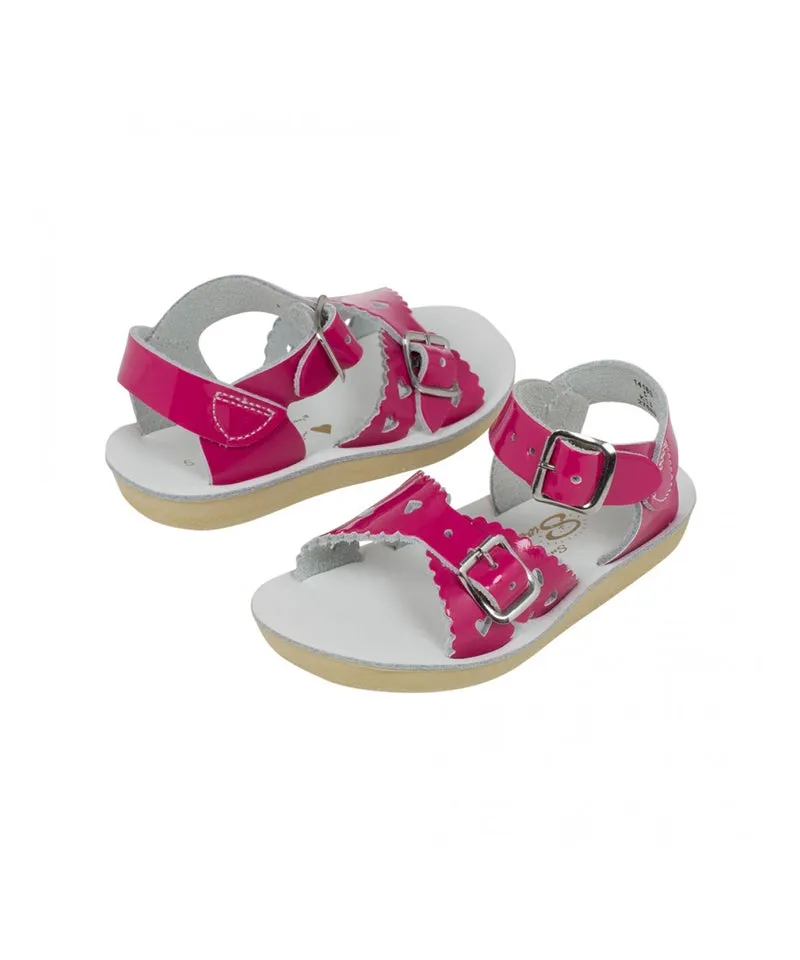 Salt-Water Sandals Child Sweetheart Shiny Fuchsia