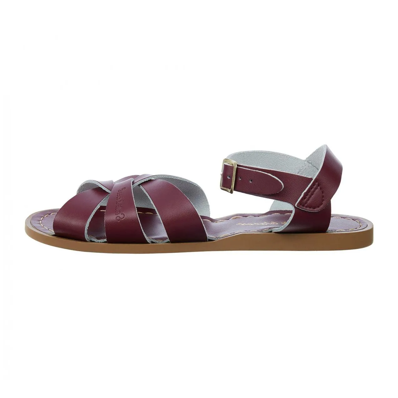 Saltwater Original Sandals - Claret - Kids