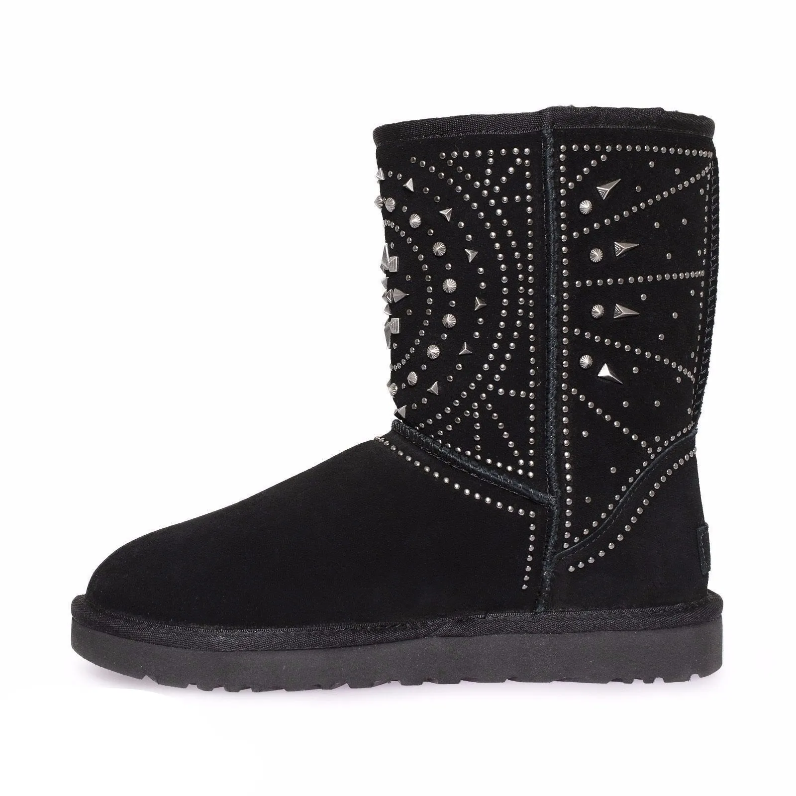 UGG Fiore Deco Studs Black Boots