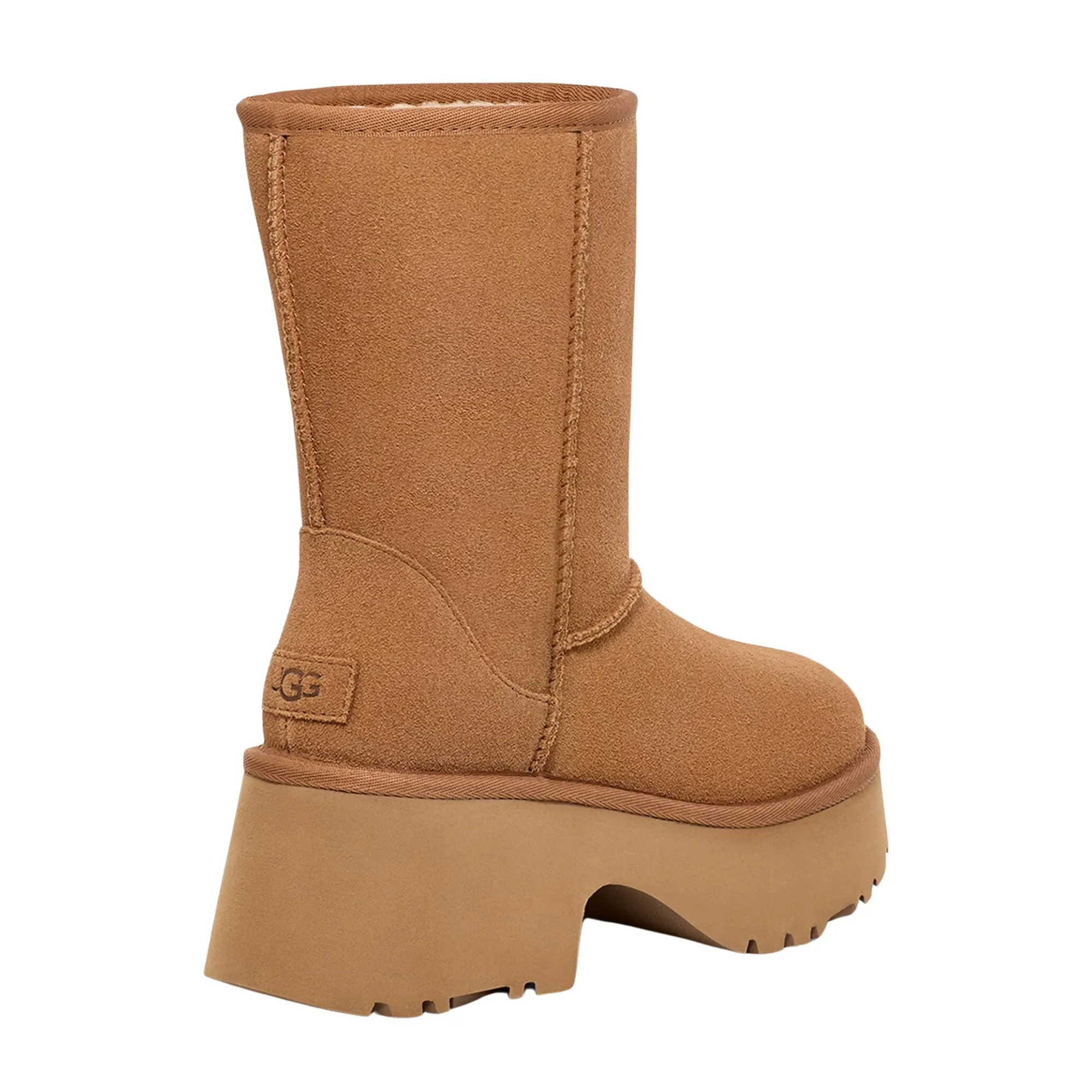 UGG Womens Classic Short New Heights Chestnut