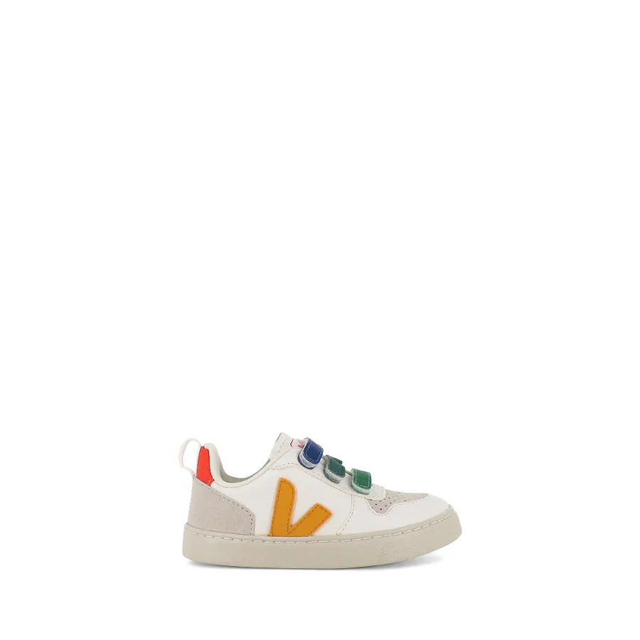 V-10 VELCRO KIDS - EXTRA WHITE/MULTI