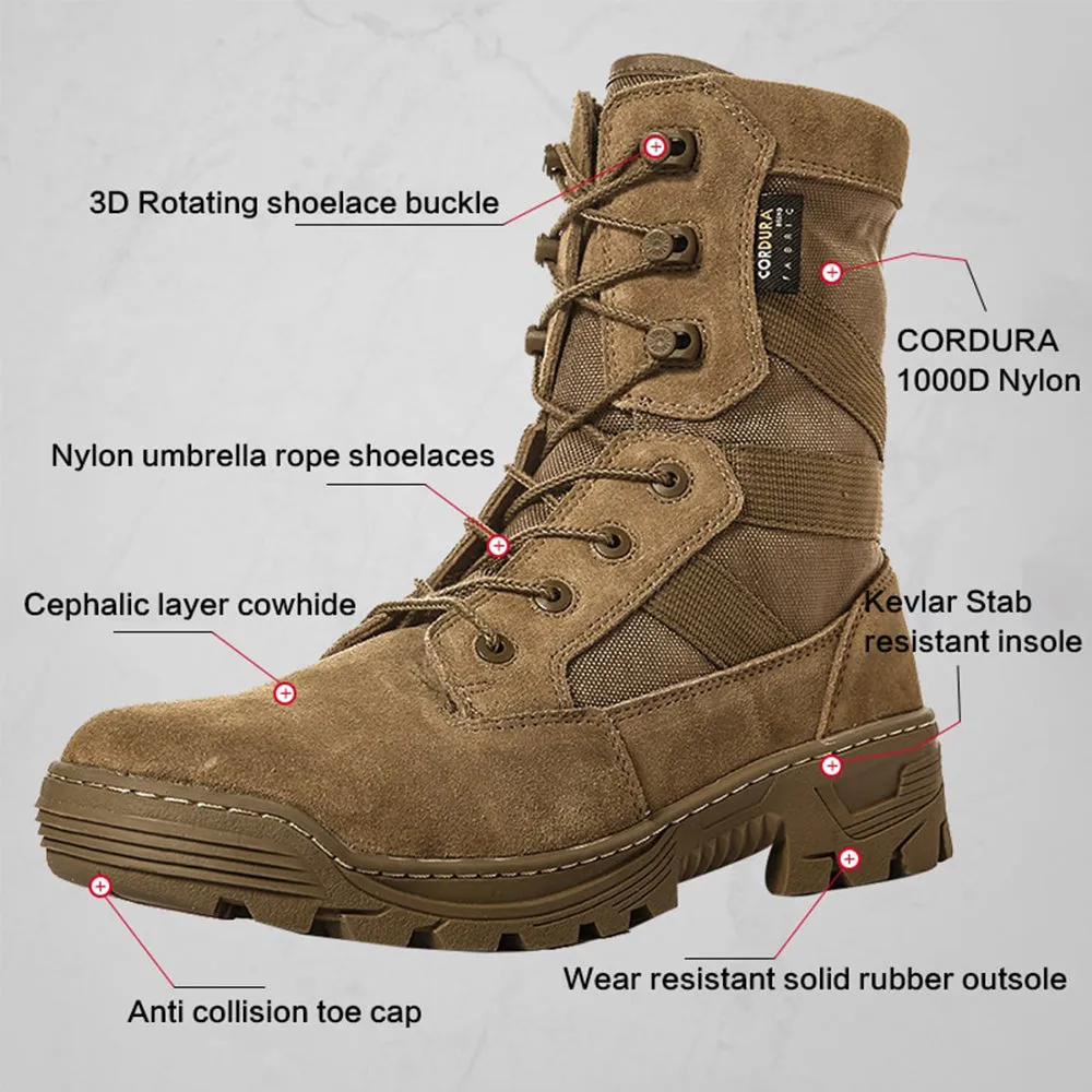 Waterproof Hiking Tactical Scout Boots