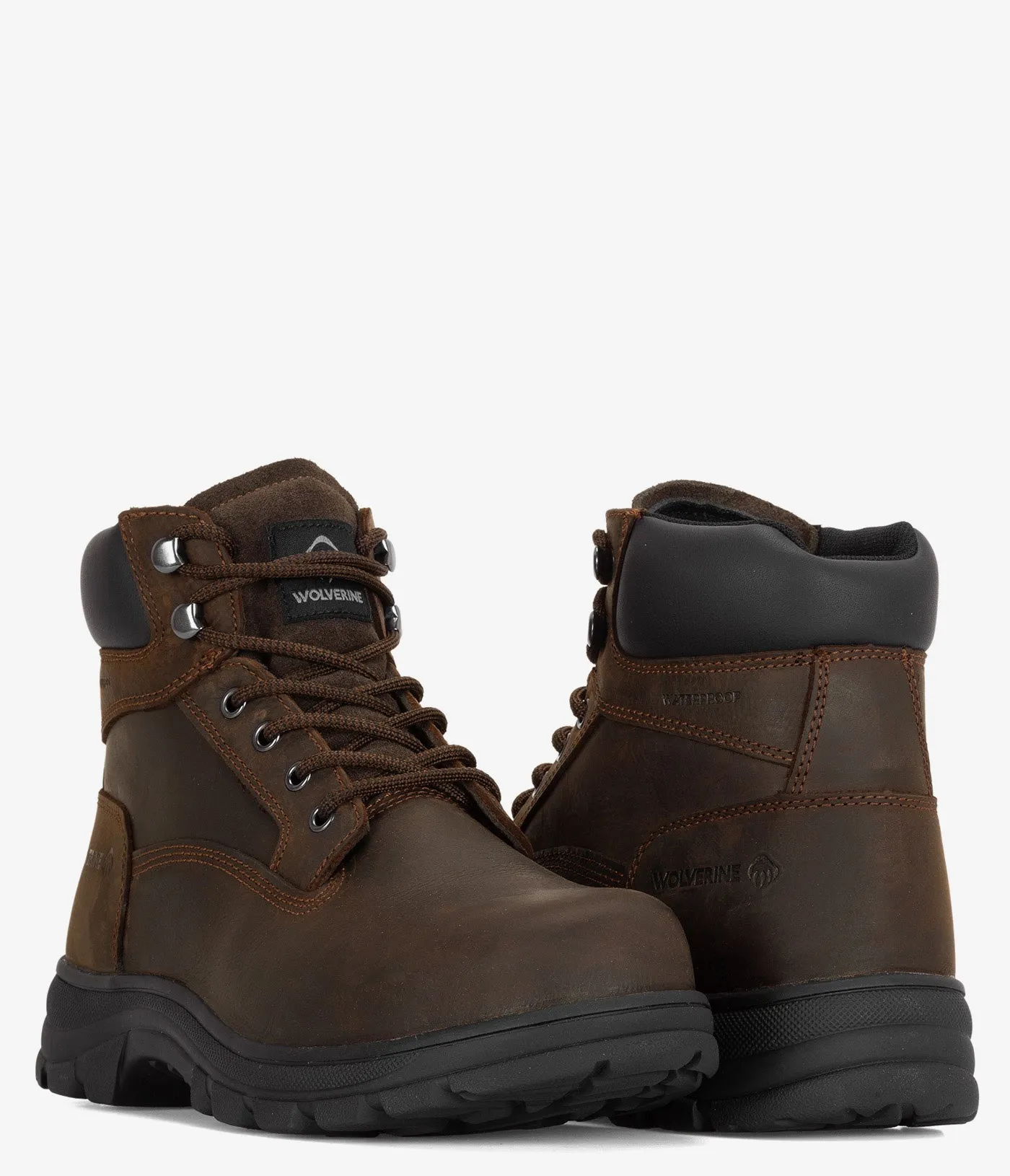 Wolverine Carlsbad 6" Steel Toe Waterproof Work Boot - Men