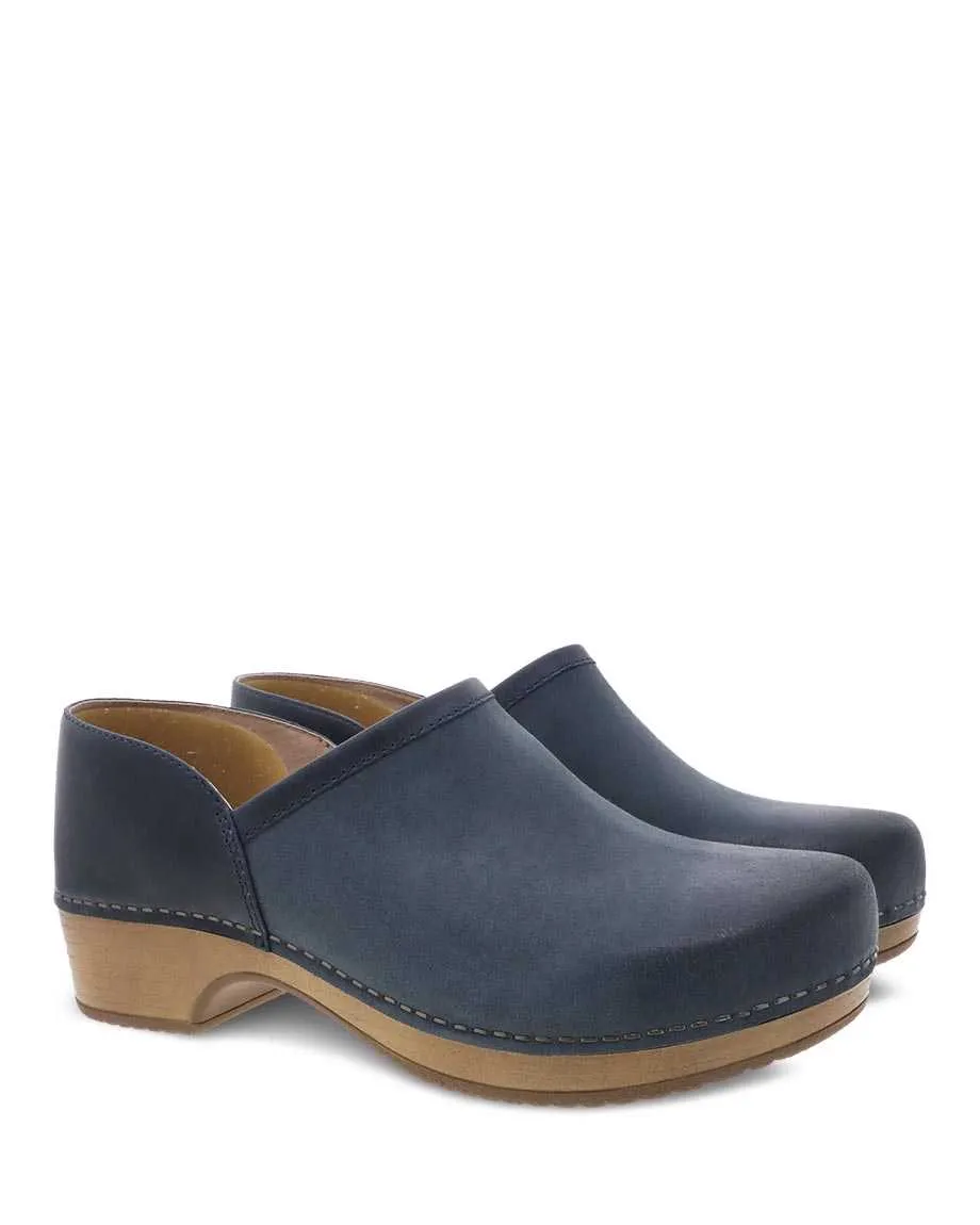 Women's Dansko Brenna Color: Navy Burnished Suede