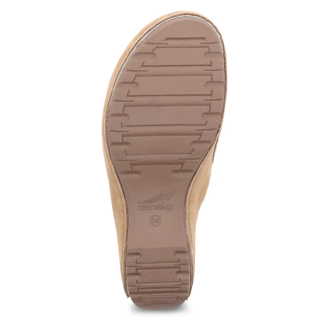 Women's Dansko Talulah Color: Tan Milled Nubuck